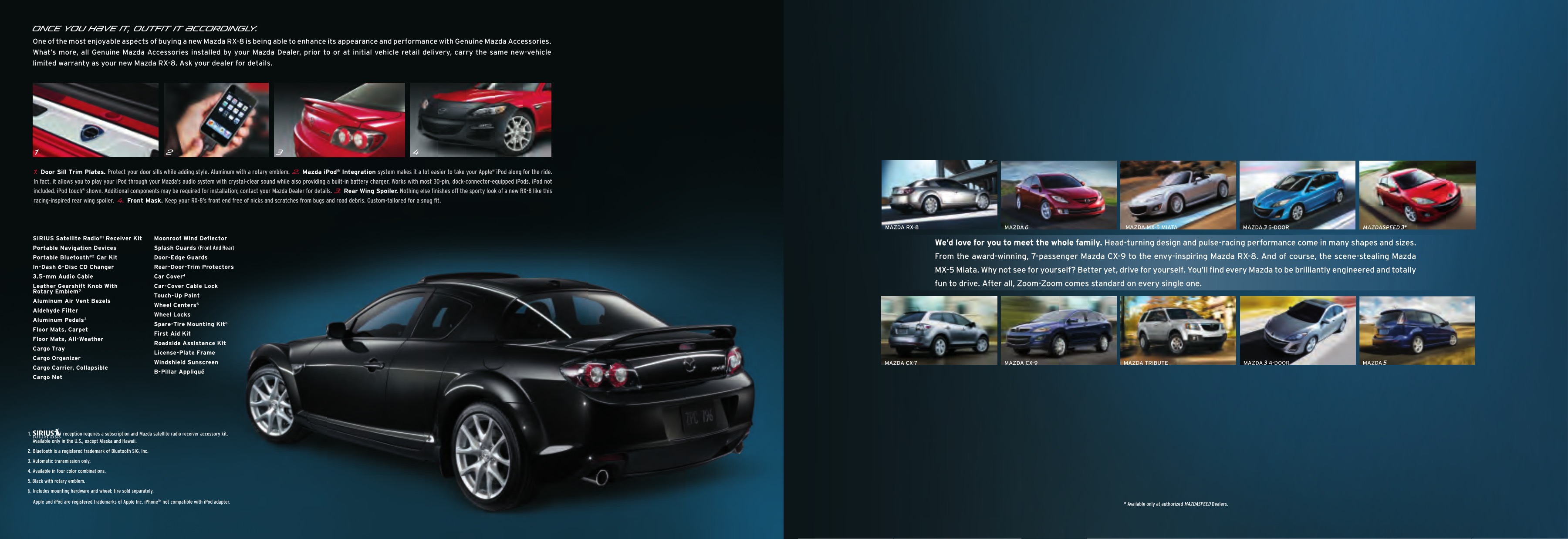 2010 Mazda RX-8 Brochure Page 9